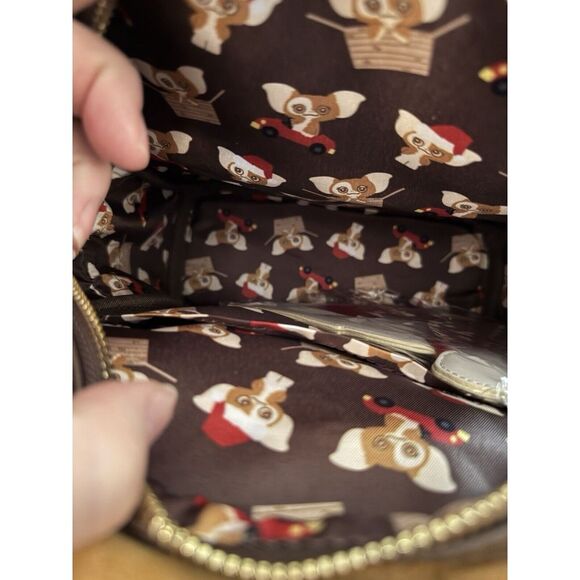 Gremlins Gizmo Santa Cosplay with Removable Hat Mini Backpack NWT‎ - Picture 12 of 13